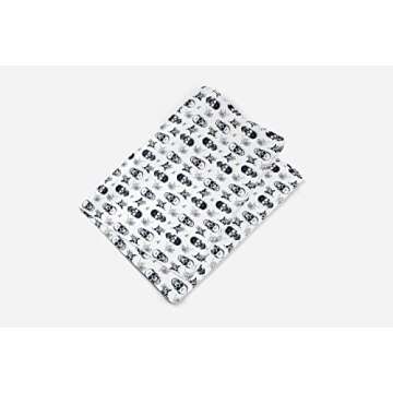 Package Mint Tissue Paper for Gift Wrapping (100 Sheets, 20x30 inch)-Colored, Decorative Tissue Paper for Gift Bags, Packaging, and Small Business-Skull Rose Pattern