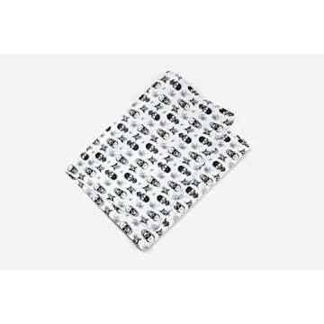 Package Mint Tissue Paper for Gift Wrapping (100 Sheets, 20x30 inch)-Colored, Decorative Tissue Paper for Gift Bags, Packaging, and Small Business-Skull Rose Pattern