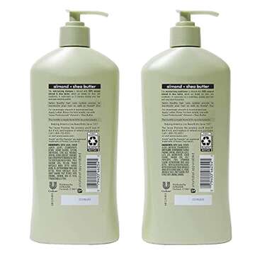 Suave Professionals Moisturizing Shampoo and Conditioner for Dry Hair Almond and Shea Butter Paraben...