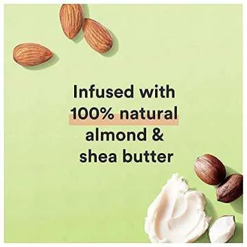 Suave Professionals Moisturizing Shampoo and Conditioner for Dry Hair Almond and Shea Butter Paraben-free and Dye-free 18 oz, 2 Count