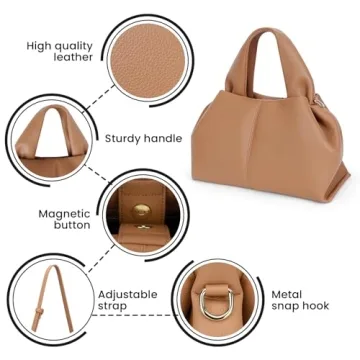 Stylish Mini Cloud Pouch Handbag for Any Occasion