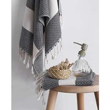 Die Caprie Turkish Hand Towels Set - 100% Cotton Luxury