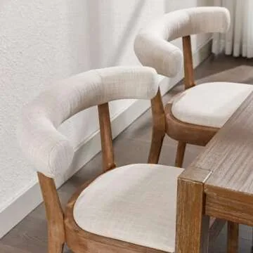 DM Furniture Dining Chairs Set of 4 - Mid Century Style