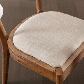 DM Furniture Dining Chairs Set of 4 - Mid Century Style