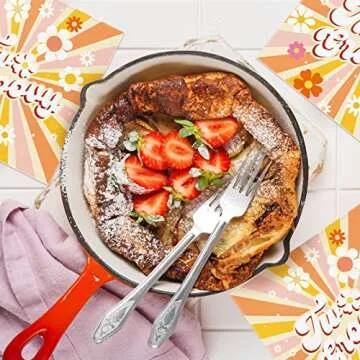 50 Ct Two Groovy Napkins Retro Hippie Boho Paper Napkins Disposable Square Dinner Napkins Flower Daisy Groovy Party Decorations for Baby Girls 2nd Birthday Wedding Party Decor