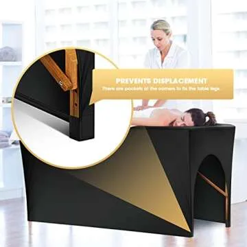 Onism Lash Bed Cover - Waterproof PU Leather Spa Table Cover