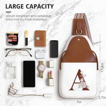 Women Crossbody Bag Sling Shoulder Purse Anti Theft Cross Body Travel Belt Small Waterproof Long Strap Plus Size Phone Cell Side Mini Large no Canvas Leather Over Medium Cute Diaper Wallet Backpack