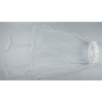 Elegant Bienvenu First Communion Veil for Girls