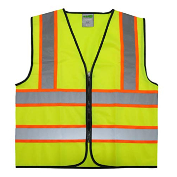 GripGlo High-Visibility Reflective Safety Vest for All Uses