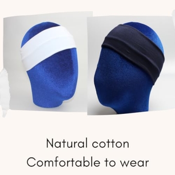 Stylish Cotton Stretch Headbands Set for Women - 6 Pcs
