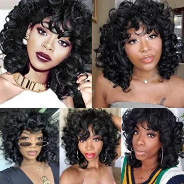 ELIM Short Kinky Curly Wig - Ultimate Style Boost for Women