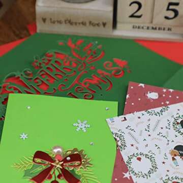 Livholic 96 Sheets Spectrum Colored Paper Assorted Color 120-250 GSM Corlorful Cardstock Paper for DIY Crafts Scrapbooking Background Layers, Kids Craft (96)