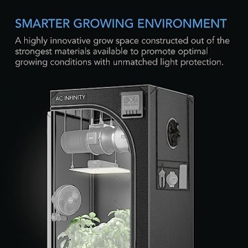 AC Infinity CLOUDLAB 816 Grow Tent for Indoor Hydroponics