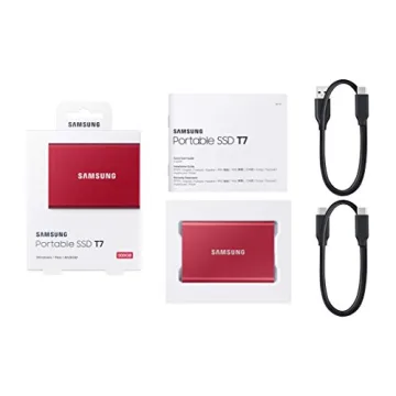 Samsung T7 500GB Portable SSD Fast Secure Durable
