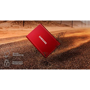 Samsung T7 500GB Portable SSD Fast Secure Durable