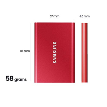 Samsung T7 500GB Portable SSD Fast Secure Durable