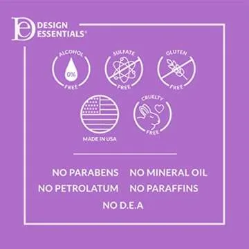 Design Essentials Agave & Lavender Moisturizing Blow-Dry & Styling Primer, 8 Ounce