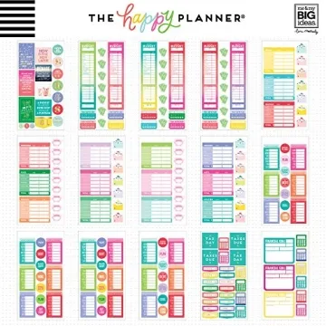 Sticker Value Pack for Happy Planner - Budget-Friendly Design