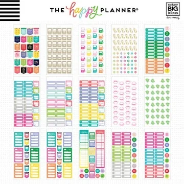 Sticker Value Pack for Happy Planner - Budget-Friendly Design