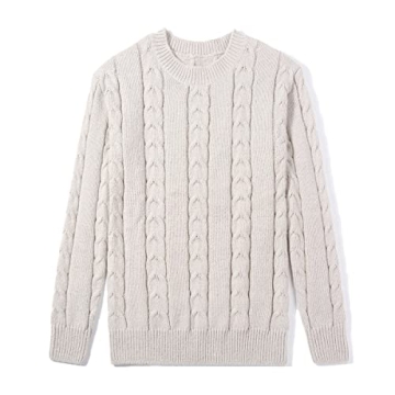 Chic Winter Knit Sweater and Skirt Set by CHARTOU