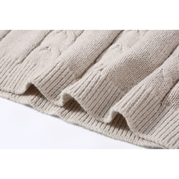 Chic Winter Knit Sweater and Skirt Set by CHARTOU