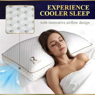 Royal Therapy 2-Pack Queen Memory Foam Pillow for Pain Relief, Adjustable Comfort