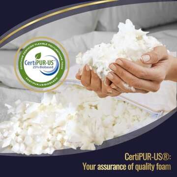 Royal Therapy Adjustable Memory Foam Pillow for Pain Relief