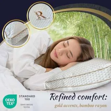 Royal Therapy Adjustable Memory Foam Pillow for Pain Relief