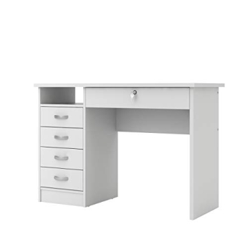 Tvilum Walden 5 Drawer Desk - Modern Scandinavian Style