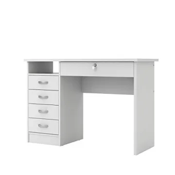 Tvilum Walden 5 Drawer Desk - Modern Scandinavian Style