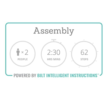 Tvilum Walden 5 Drawer Desk - Modern Scandinavian Style