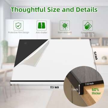 Premium Acrylic Cutting Board: Durable, Safe, and Stylish for All