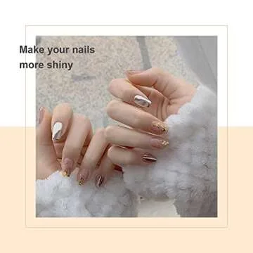 Gilding Flakes Set for Crafts, Gold Leaf for Art Projects