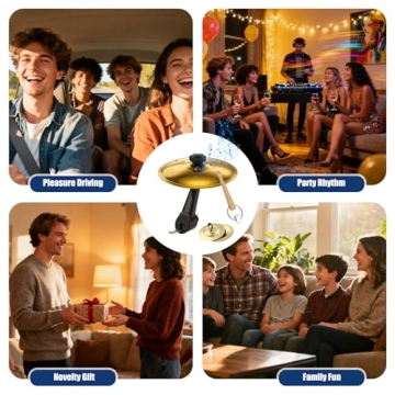 Exciting Car Cymbal Air Vent for Music Lovers