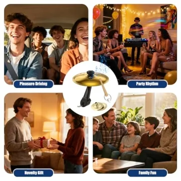 Exciting Car Cymbal Air Vent for Music Lovers