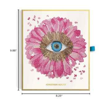 Jonathan Adler Petals 750 Piece Puzzle - Unique Shaped Design