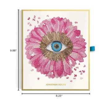 Jonathan Adler Petals 750 Piece Puzzle - Unique Shaped Design