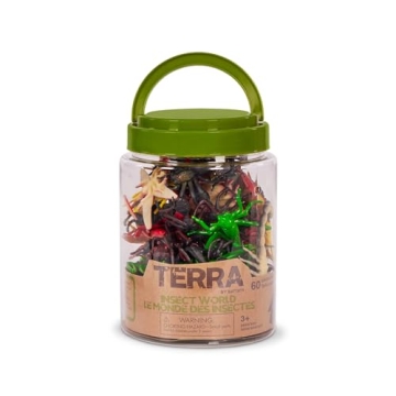 Terra by Battat Insect World - 60 Mini Figure Set