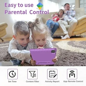 VNEIMQN Kids Tablet with Parental Control for Ages 3-10