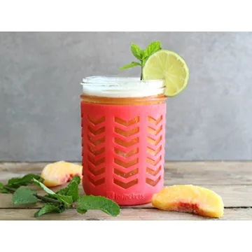 Stylish & Eco-Friendly JarJackets Silicone Sleeves for Mason Jars
