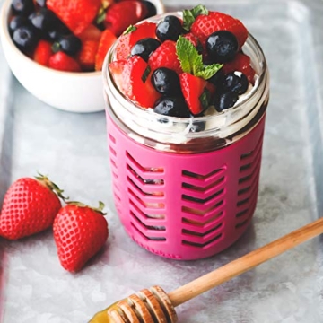 Stylish & Eco-Friendly JarJackets Silicone Sleeves for Mason Jars