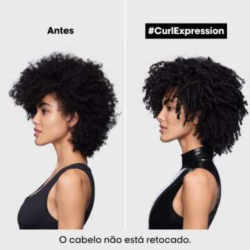 L'Oreal Professionnel Curl Expression Leave-In Cream - For Curly and Coily Hair, Provides 2X More Hydration, Paraben Free