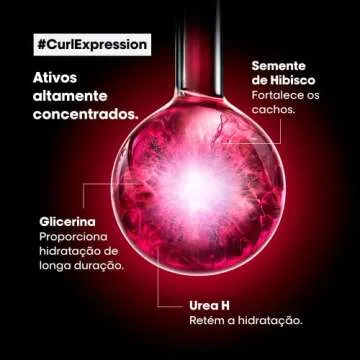 L'Oreal Professionnel Curl Expression Leave-In Cream - For Curly and Coily Hair, Provides 2X More Hydration, Paraben Free