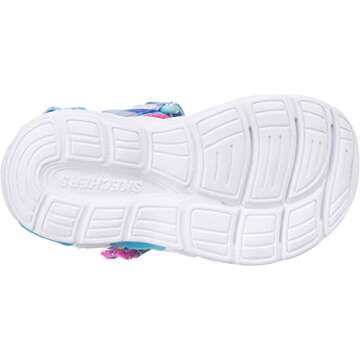 Skechers girls Sport Lighted, Lighted Footwear, Lighted, Lighted Sneaker, Blue, 12 Little Kid US