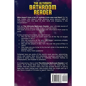 The Ultimate Bathroom Reader with Fun Facts and Trivia