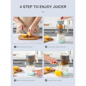 Reemix Full-Automatic Electric Citrus Juicer for Fresh Juice