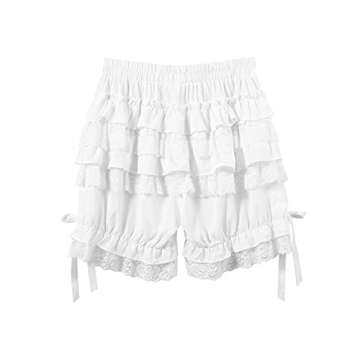 WinChang Vintage Victorian Ruffle Bloomers for Women