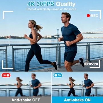 4K Digital Camera for Photography and Vlogging