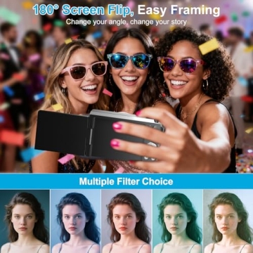 4K Digital Camera for Photography and Vlogging