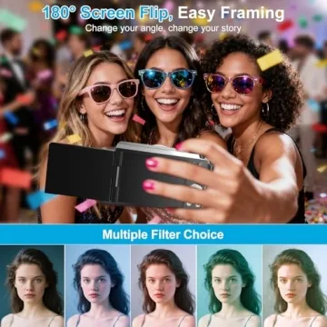 4K Digital Camera for Photography and Vlogging